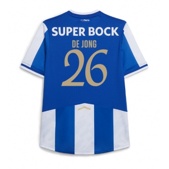 Billige Fotballdrakt Porto Luuk de Jong #26 Replika Hjemmedrakt 2025-26 Kortermet